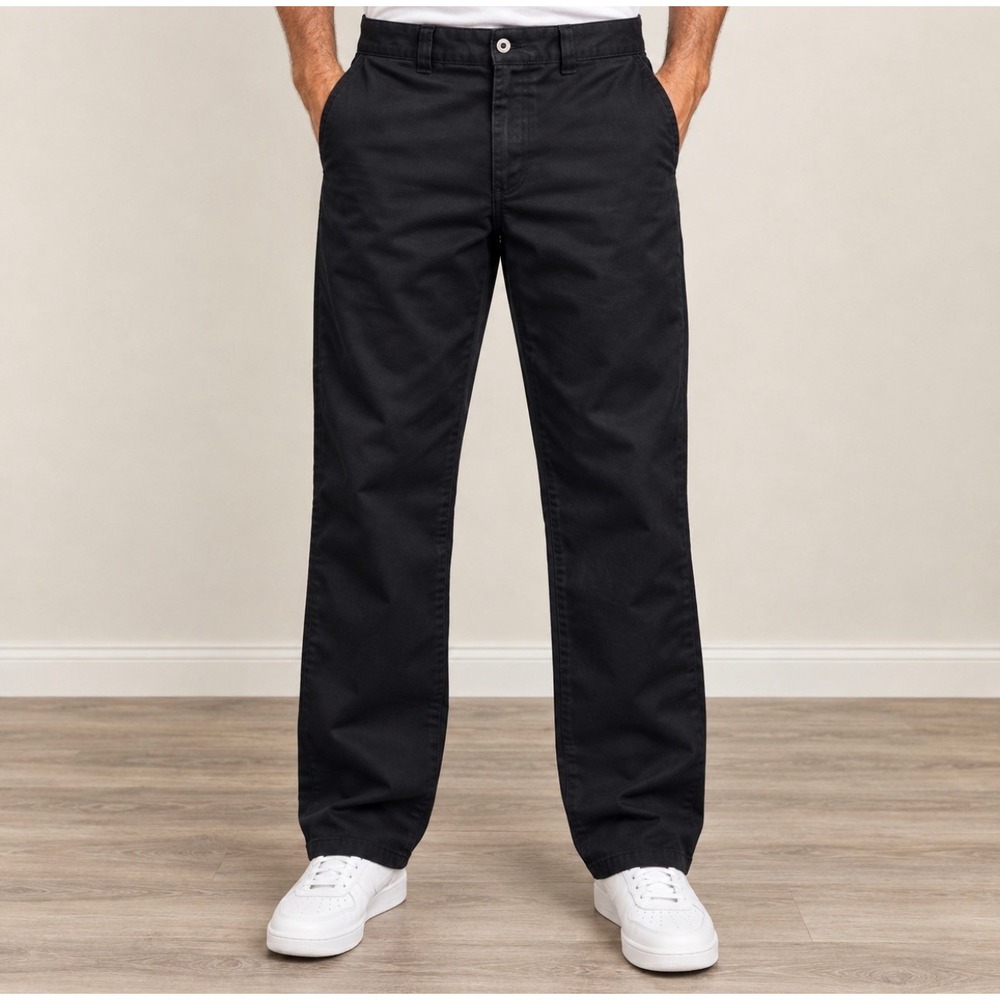 Dickies Skateboarding Pants 32x32 Black Good Straight Leg Chinos